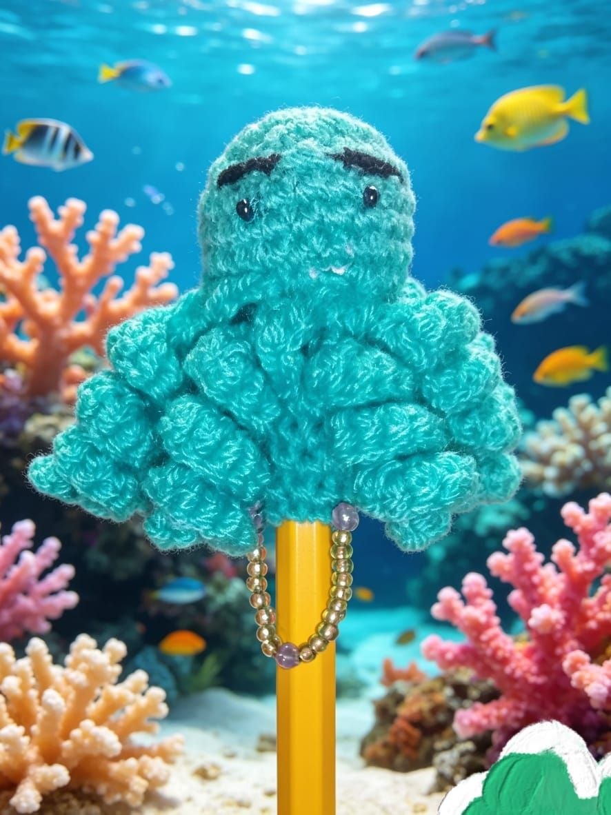 Protector de lápiz tejido